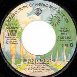 Manfred Mann's Earth Band : Blinded by the Light - Spirit in the Night